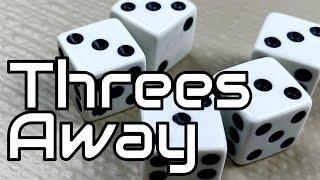 How to Play Threes Away | dice games