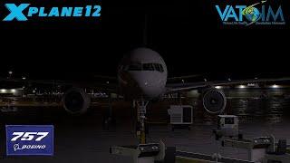 X-Plane 12 Live | Quick 757 Flight to the World Port (With VATSIM ATC!) |  ORD - SDF