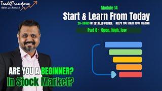 Mod14 Part08 ID4 Open High Low | Decoding Stock Trading: Free Beginner's Course