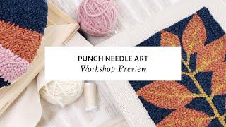 Punch Needle Art with Arounna Khounnoraj