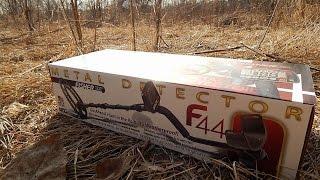 Fisher F44 unboxing и сборка металлоискателя.