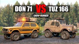 Snowrunner Don 71 vs Tuz 166 | Best Russian Scout