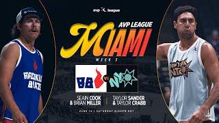 AVP LEAGUE WEEK 3 - MIAMI, FL | New York Nitro v Brooklyn Blaze – Men’s Match