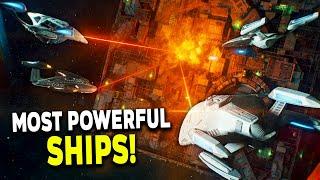 The Most POWERFUL Star Trek Starships - Star Trek Explained