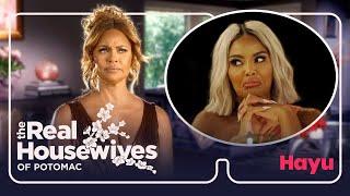 Gizelle confronts Mia over her comments on her children | Season 9 | Real Housewives of Potomac