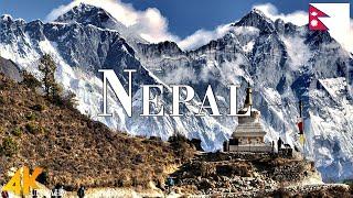 Nepal 4K Ultra HD • Stunning Footage Nepal, Scenic Relaxation Film with Calming Music.