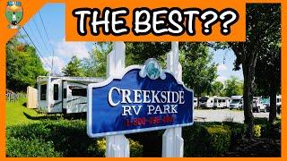 Best RV Campground in The Smoky Mountains?  Creekside RV Park Review
