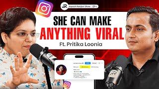 SHE CAN MAKE ANYTHING VIRAL Ft. @PritikaLooniaOfficial | Jayesh Ranjan Show | @Virality-Studios