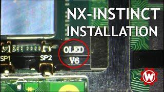 NX-INSTINCT Mod Chip Installation on Customer's OLED Switch