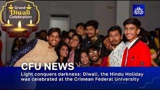 Diwali celebration in "Crimea Federal University":-Indian Festival in Russia