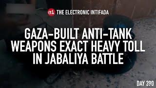 Gaza-built anti-tank weapons exact heavy toll in Jabaliya battle, with Jon Elmer