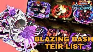 *BLAZING BASH MADARA EDITION BLAZING BASH TEIR LIST*|NARUTO BLAZING