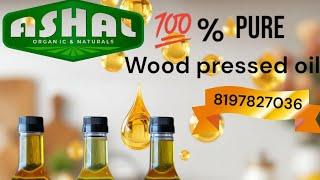 Traditional Wood Pressed Groundnut Oil | Ashal Organic & Naturals... Ashal Organic Groundnut Oil