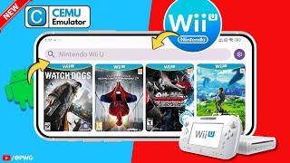 How To Setup CEMU Emulator on Android | Nintendo Wii U Emulator