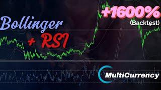 Bollinger-RSI EA with Trend Filters || 1600% Return (backtest) || Multi-Currency || Full Code