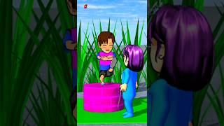 Baby Rina invites the sad Yuta to play.#shorts #viral #trending #dramasakuraschoolsimulator