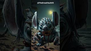 True Scary: Lilo & Stitch Characters Turned Into FANGED ZOMBIES!#truescary #liloandstitchliveaction