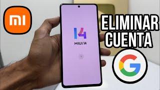 Eliminar Cuenta de Google Todos Los Xiaomi | Android 14, 2024 | FRP Xiaomi Remover cuenta Google