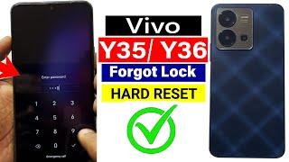 Forgot Your Password? Here's How To Unlocked " Vivo Y35/ Y36 "