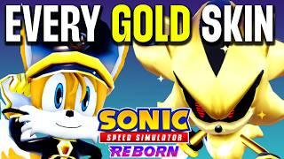 ANOTHER Gold Style Giveaway! (Sonic Speed Simulator)