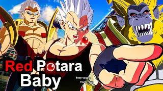 Red Potara Baby Vegeta! Never Seen So Many Ki Blasts! Dragon Ball Sparking Zero