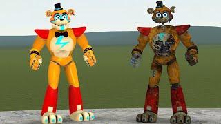 NEW SHATTERED GLAMROCK FREDDY ANIMATRONIC In Garry's Mod! (Five Nights at Freddy's Security Breach)