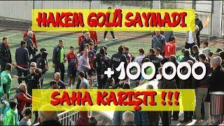 HAKEM GOLÜ VERMEDİ SAHA KARIŞTI  POLİS MÜDAHALE ETTİ