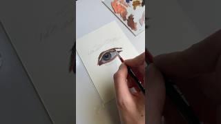 how to paint a realistic eye #painting #art #oilpainting #paintingtutorial #howtopaint #eyepainting