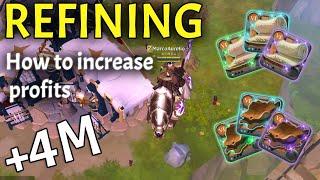 Refining everything i collect in a week | Refining - Gathering | Albion Online