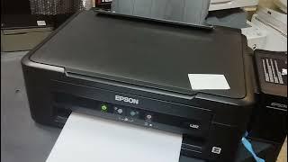 Epson l222 как прокачать чернила