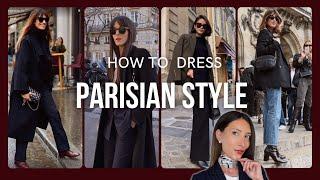 How To Dress Parisian Style For Winter