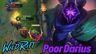 Wild rift poor Darius - jax vs Darius baron lane season 14