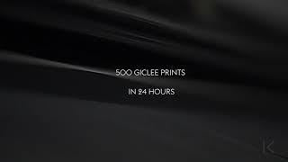 500 Giclee prints in 24 Hours (Teaser)