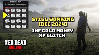 STILL WORKING! INF MONEY GOLD XP GLITCH - RDR2 ONLINE RED DEAD ONLINE RED DEAD REDEMPTION 2