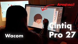 Wacom CINTIQ PRO 27 Unboxing & Review!