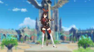 Amber's Deleted Idle Animation | Genshin Impact