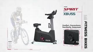 Spirit XBU55 Upright Exercise Bike | Fitness Direct