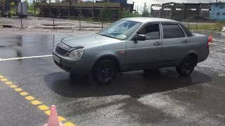 Автодром.Выполнение автодрома учеником