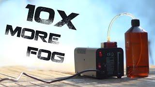 How To Make a Cheap Fog Machine 10 Times More Powerful