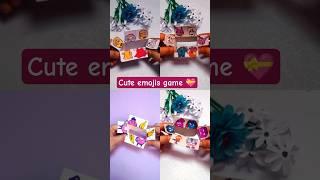 DIY emoji craft ⭐⬛#diy #papercraft #art #paperart #cute #paper #emoji #emojichallenge