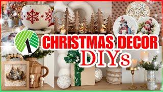 DOLLAR TREE CHRISTMAS DECOR CRAFTS  EASY AFFORDABLE CHRISTMAS DIYS!!