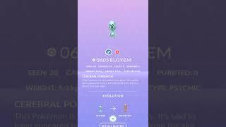 Pokedex: Pokemon GO-Elgyem & Beheeyem