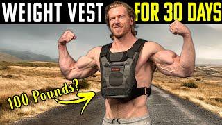 I Tried Walking for 30 Days with a Weighted Vest (Game Changer?)