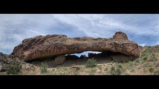 Secret pass Black Mountains AZ (Hualapai arch)