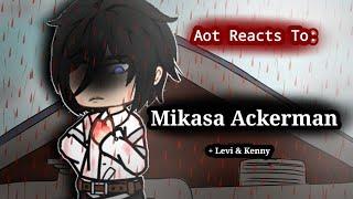 Aot React To Mikasa //Gacha Club// [1/4] {Canon Ships}