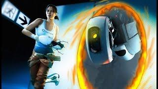 Как получить достижение "за бортом" в игре Portal 2