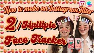 2  Multiple Face Tracker | How to make an Instagram Filter | Spark Ar Tutorial