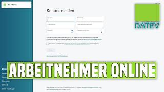 DATEV Arbeitnehmer Online einrichten | Arbeitnehmer Online Digitale Lohndokumente