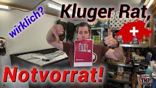 Kluger Rat, Notvorrat! Funktioniert der BWL Notvorratsrechner der Schweiz?