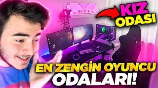 EN *ZENGİN* OYUNCU EKİPMANLARINIZI İZLEDİM! - 50.000TL KIZ ODASI! (Fortnite Türkçe)